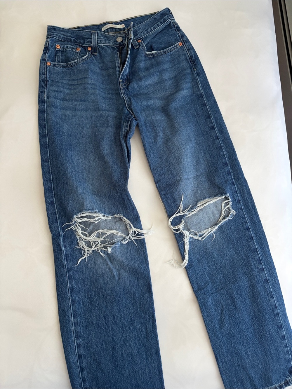 Levi Low Pro Straight Jeans